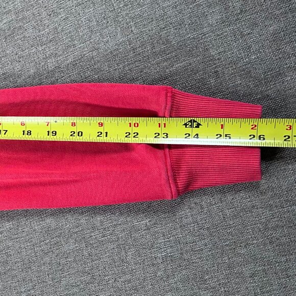 Guess LA Hooded Sweatshirt Men's Medium Pink-ish Red Logo Preppy Casual - Picture 10 of 11